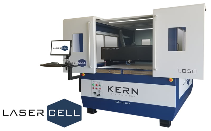 LaserCELL Class 2 fully enclosed laser cutting and engraving machine
