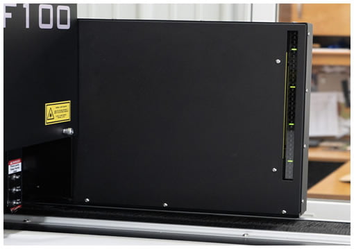 OptiFlex laser gantry with safety bumper array