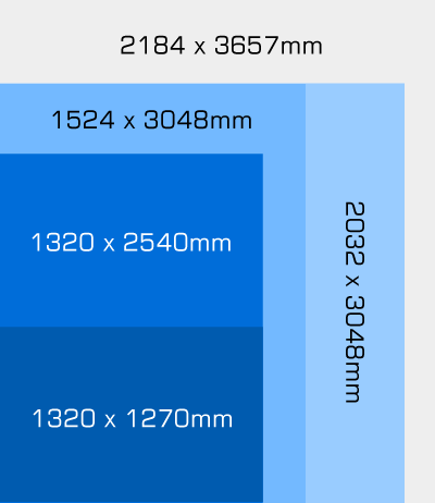 OptiDual Metric Bed Sizes Diagram