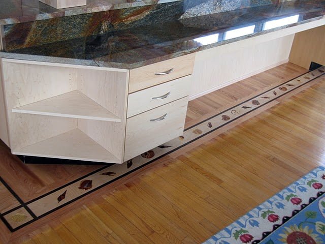 Precision laser cut wood marquetry and inlays