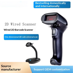 Wireless Laser Barcode Scanner with QR Code Reader