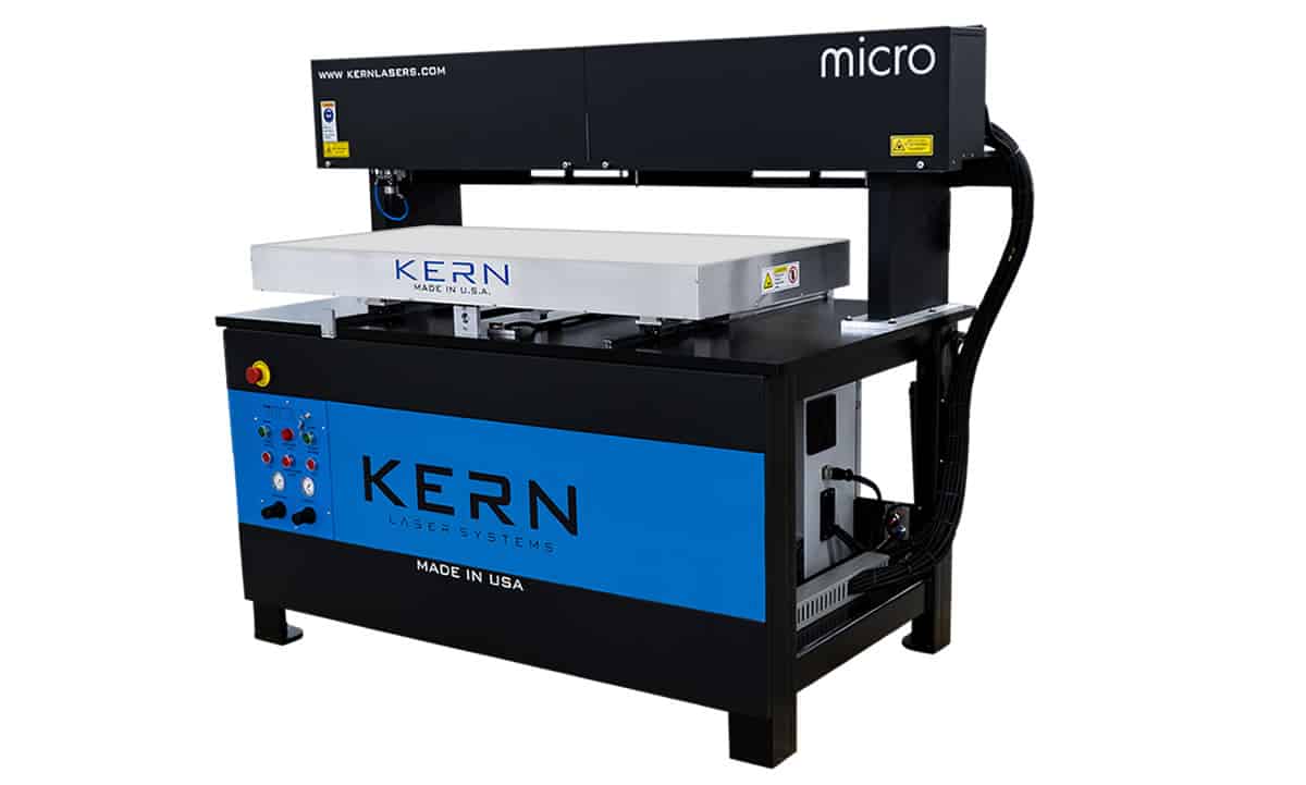 Micro compact small format industrial laser system