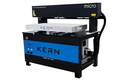 Kern Micro small footprint high power CO2 laser machine