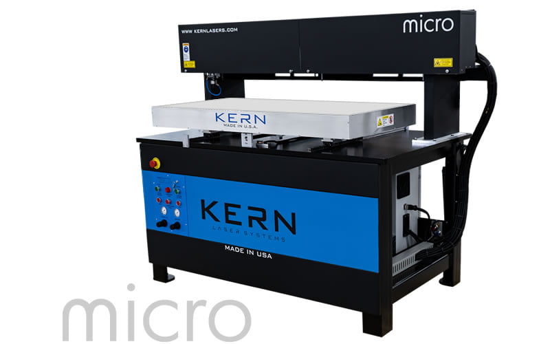 Kern MICRO small format industrial CO2 laser cutting and engraving machine
