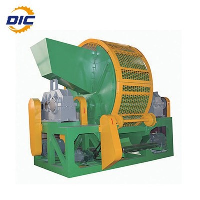 Automatic Tire Shredder Machine