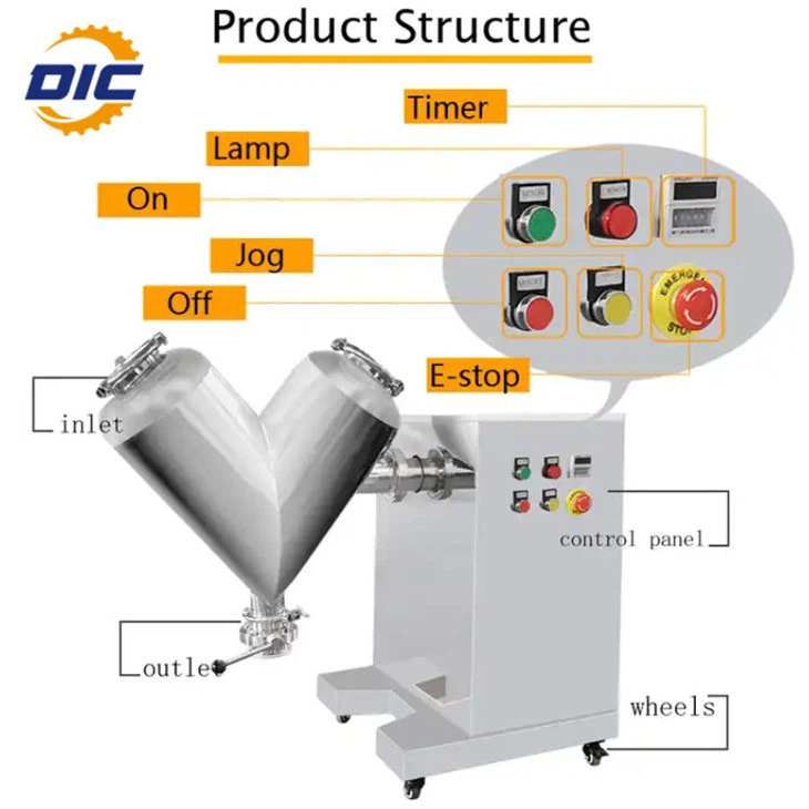 V Mixer Machine