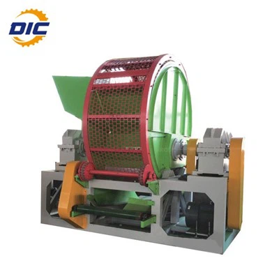 Double Shafte Tire Recycling Shredder Machine